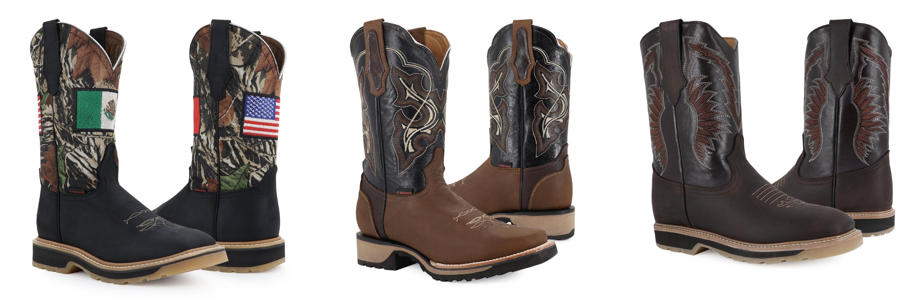 Botas vaqueras de trabajo para hombre