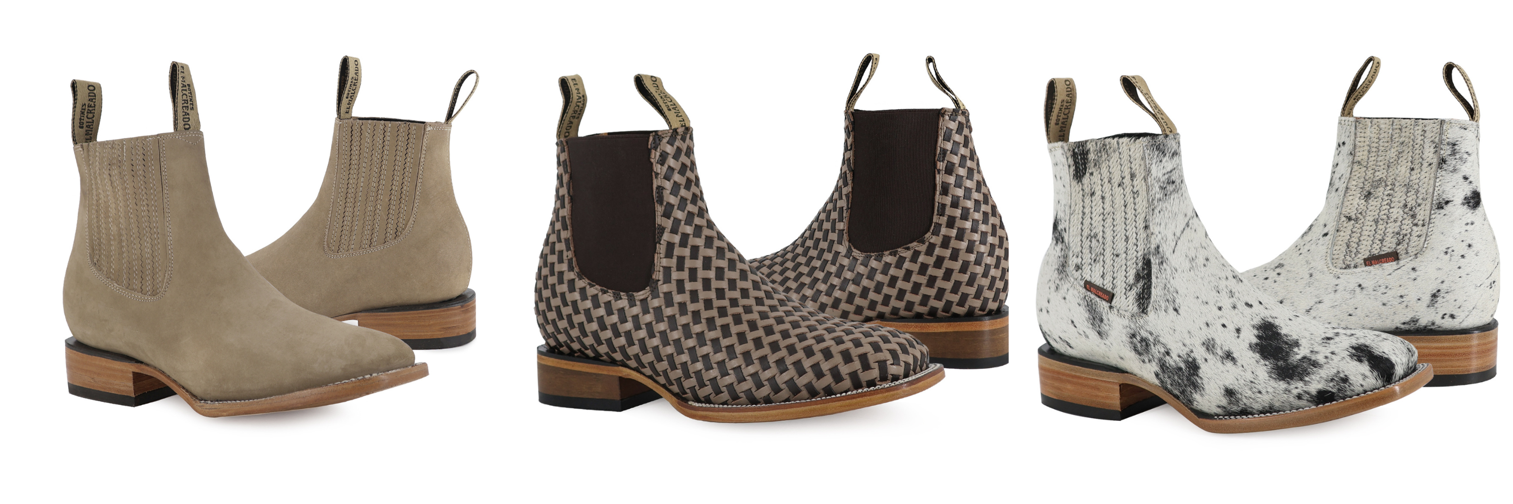 Botines vaqueros para hombre