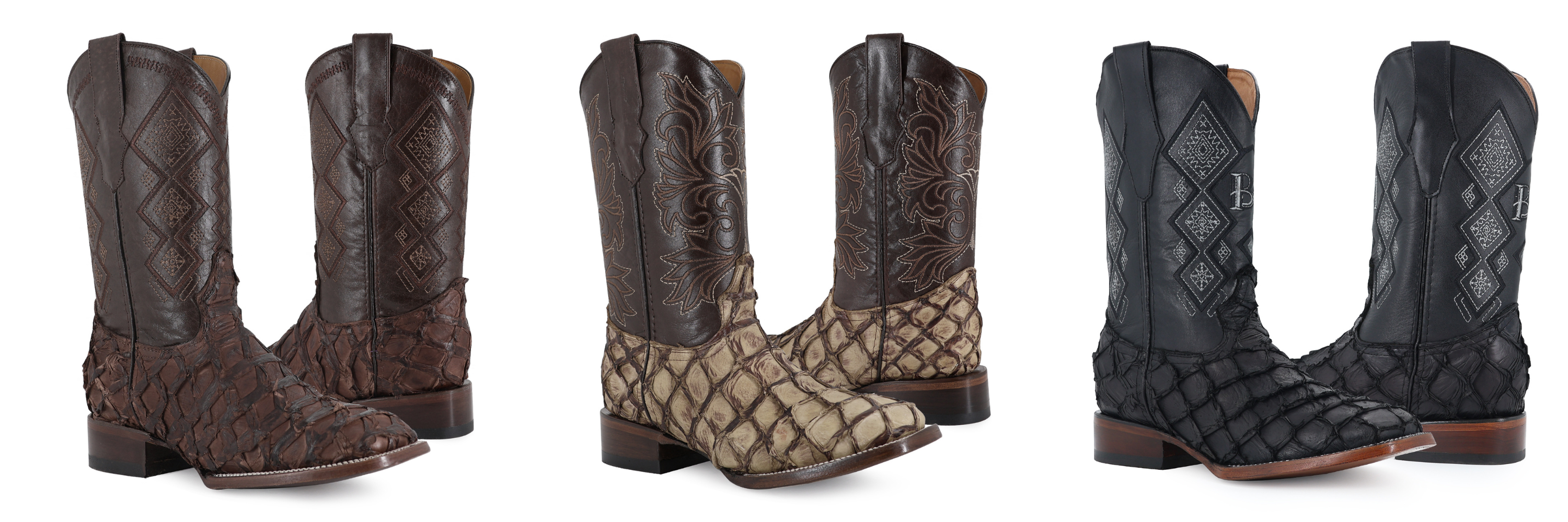 Botas de piel de pescado