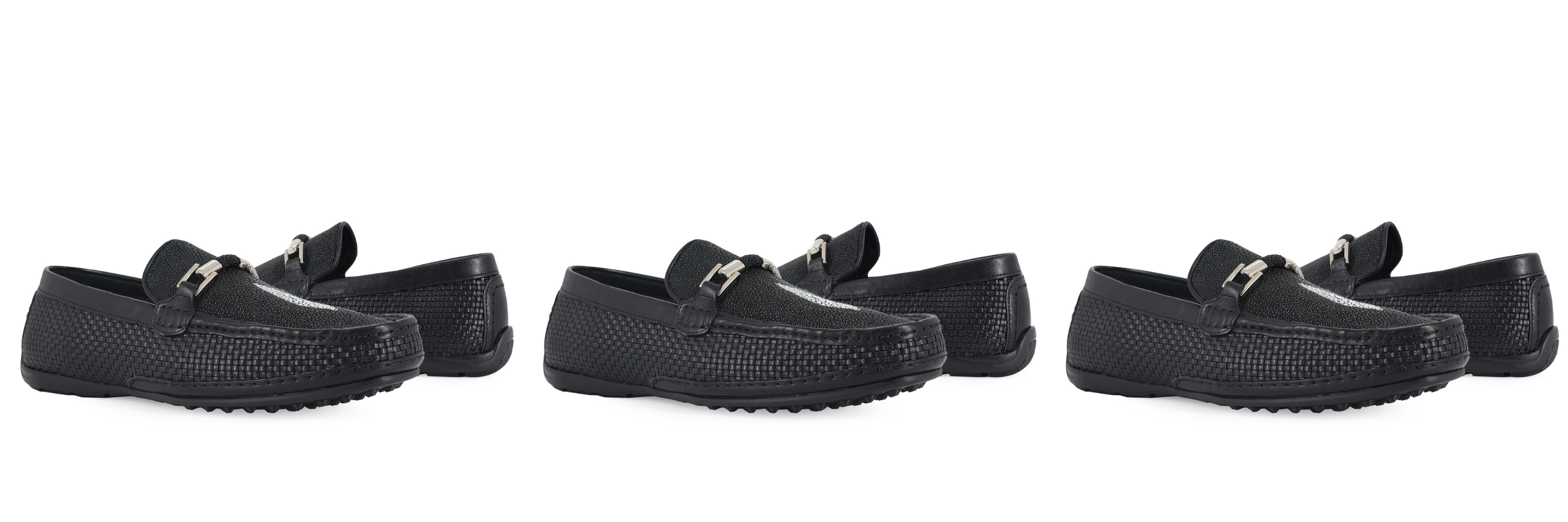 Mocasines de piel para hombre
