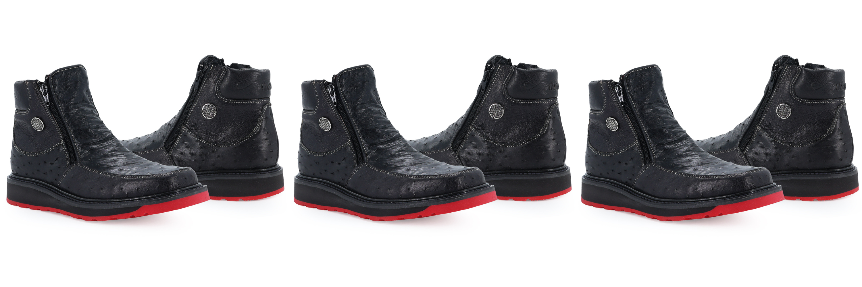 Botin Bulldog Avestruz