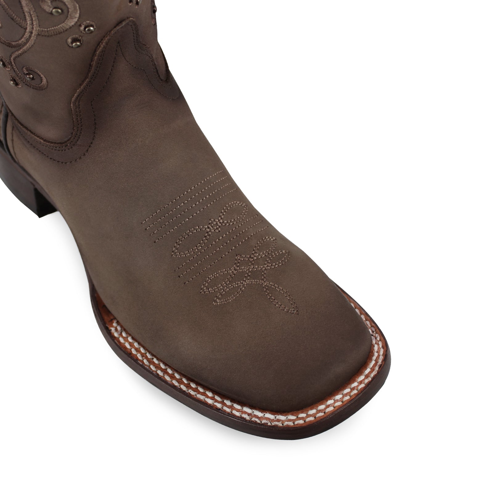 Bota vaquera para dama de piel modelo Adorada