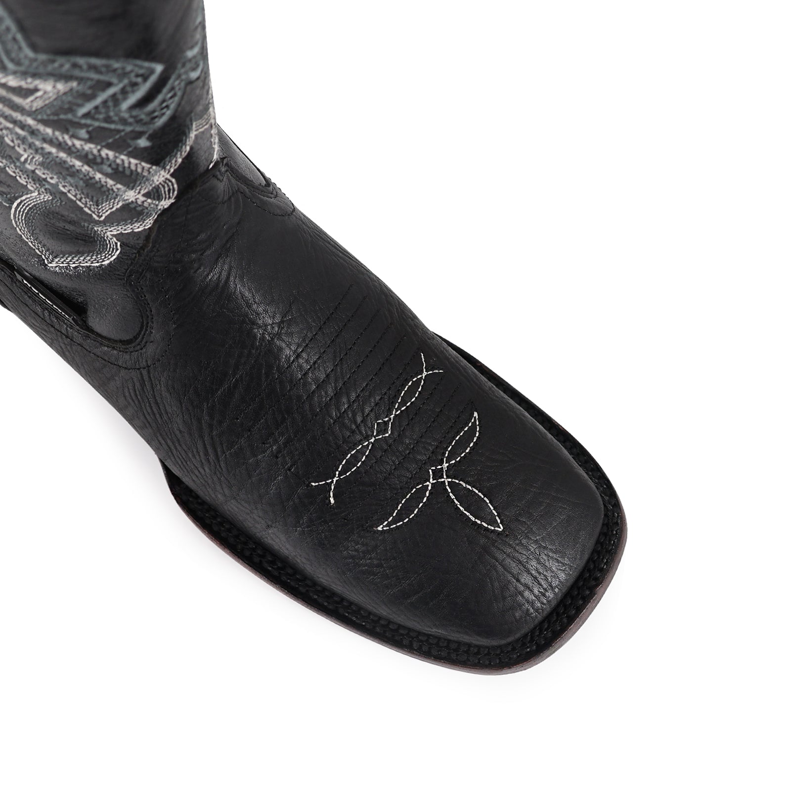 Bota Vaquera Bulldog Búfalo Negro