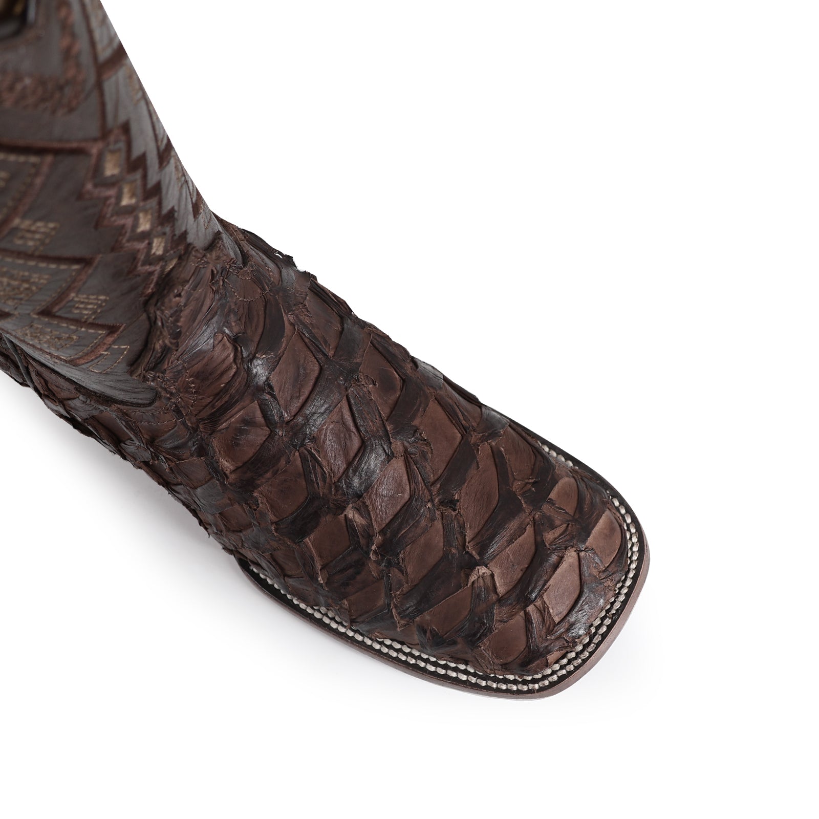 Bota Vaquera Bulldog Pescado Nobuck Cafe