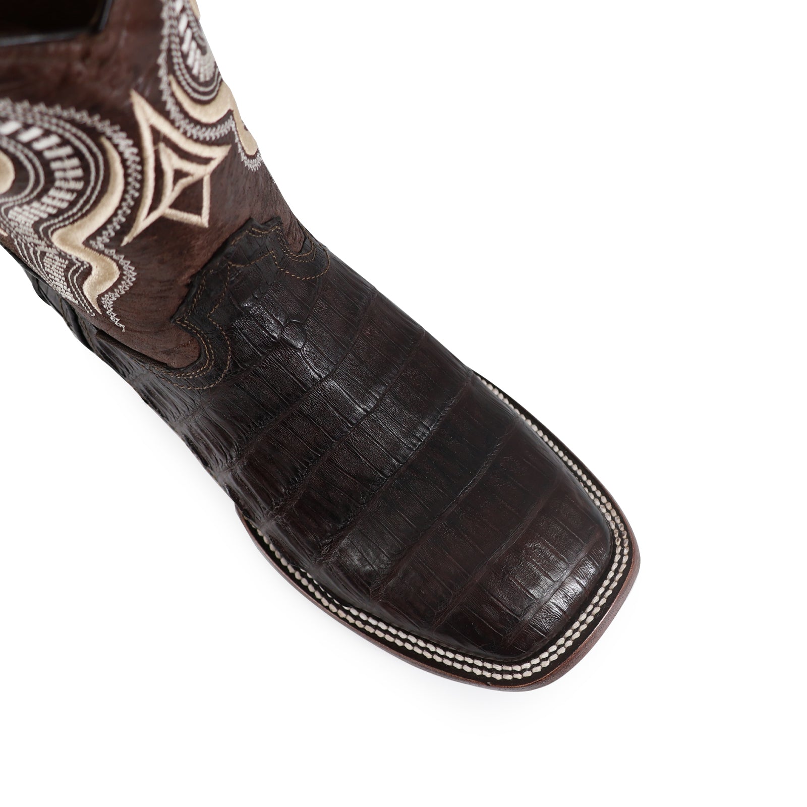 Bota Vaquera Bulldog Cocodrilo Cola Belly Cafe