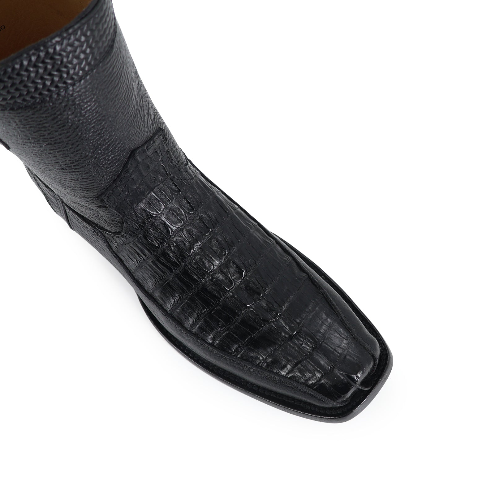 Botin Orion En Piel De Cocodrilo