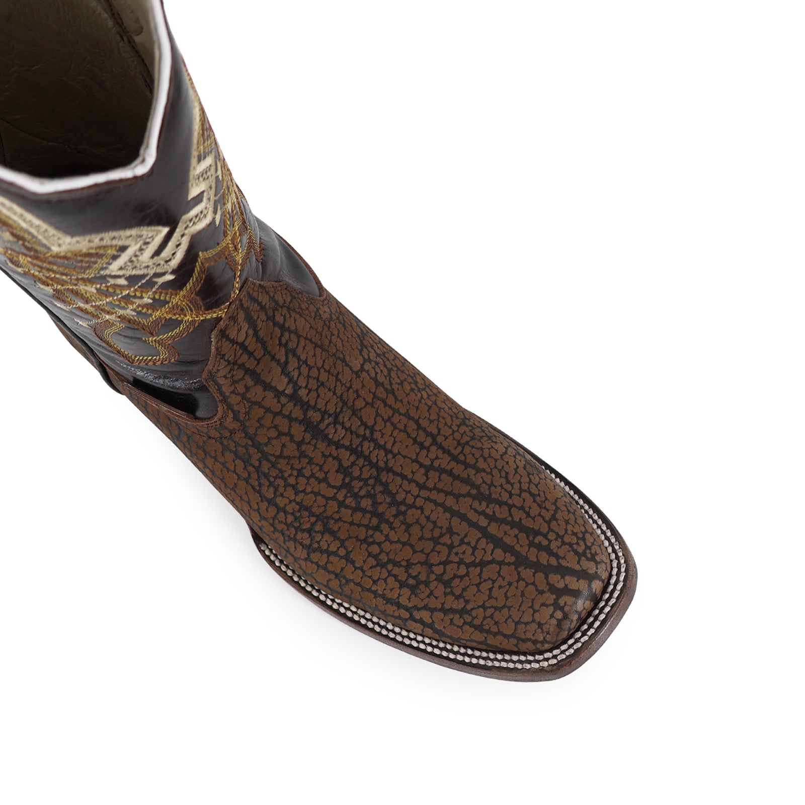 Bota Vaquera Dubai Cuello de Toro Miel