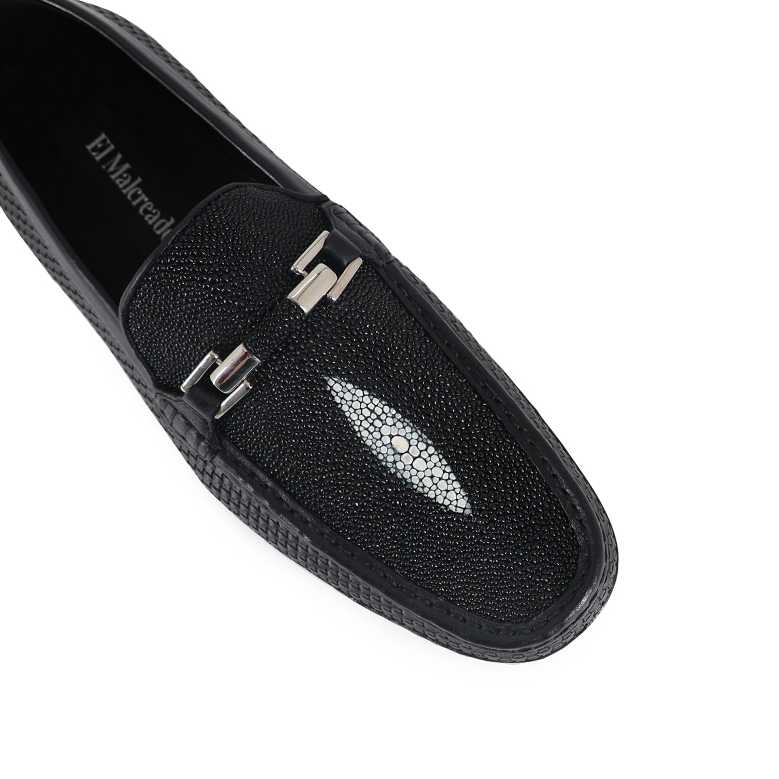 Zapato Glamour Para Hombre En Piel Mantarraya Macho