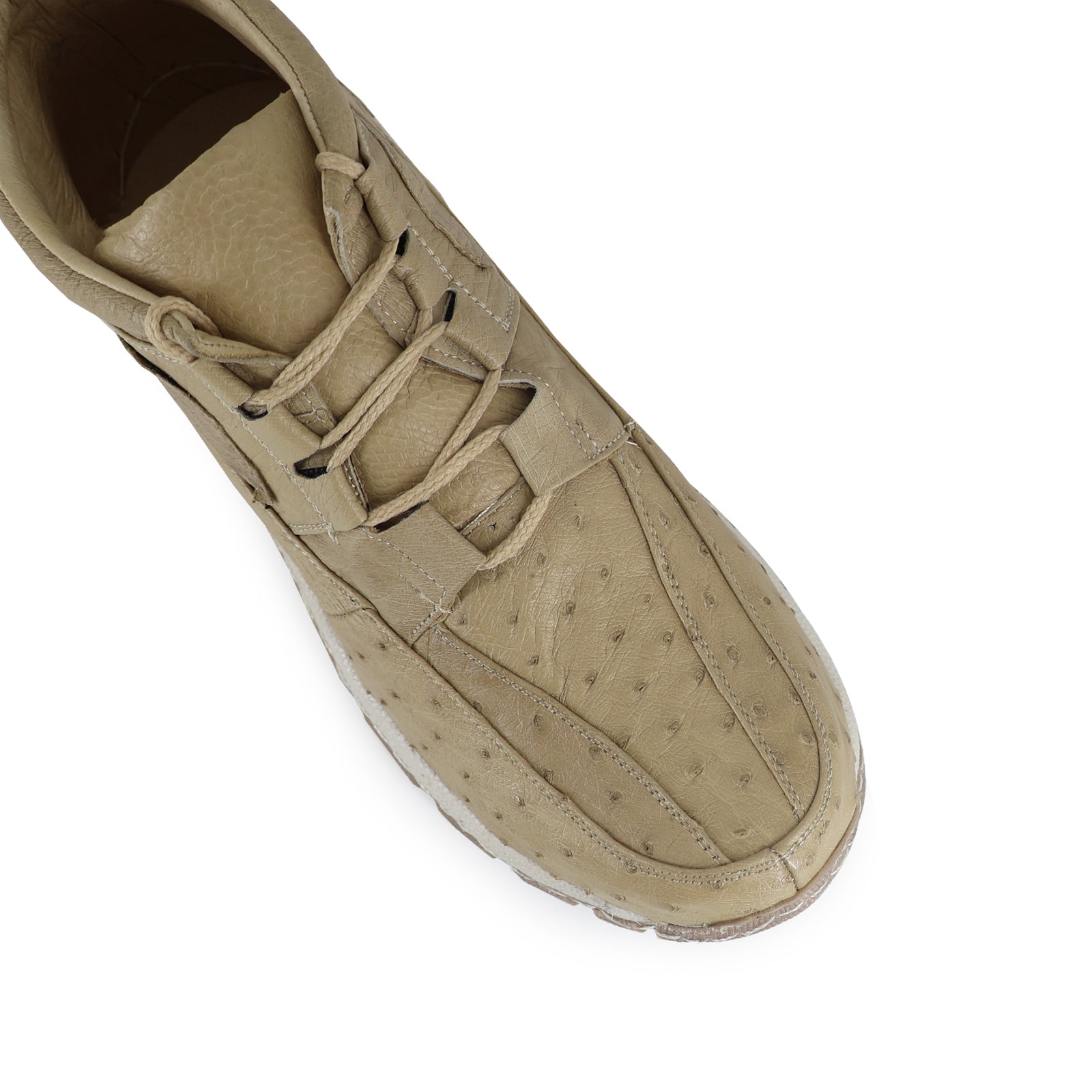 Zapato Perry Para Hombre En Piel De Avestruz Orix