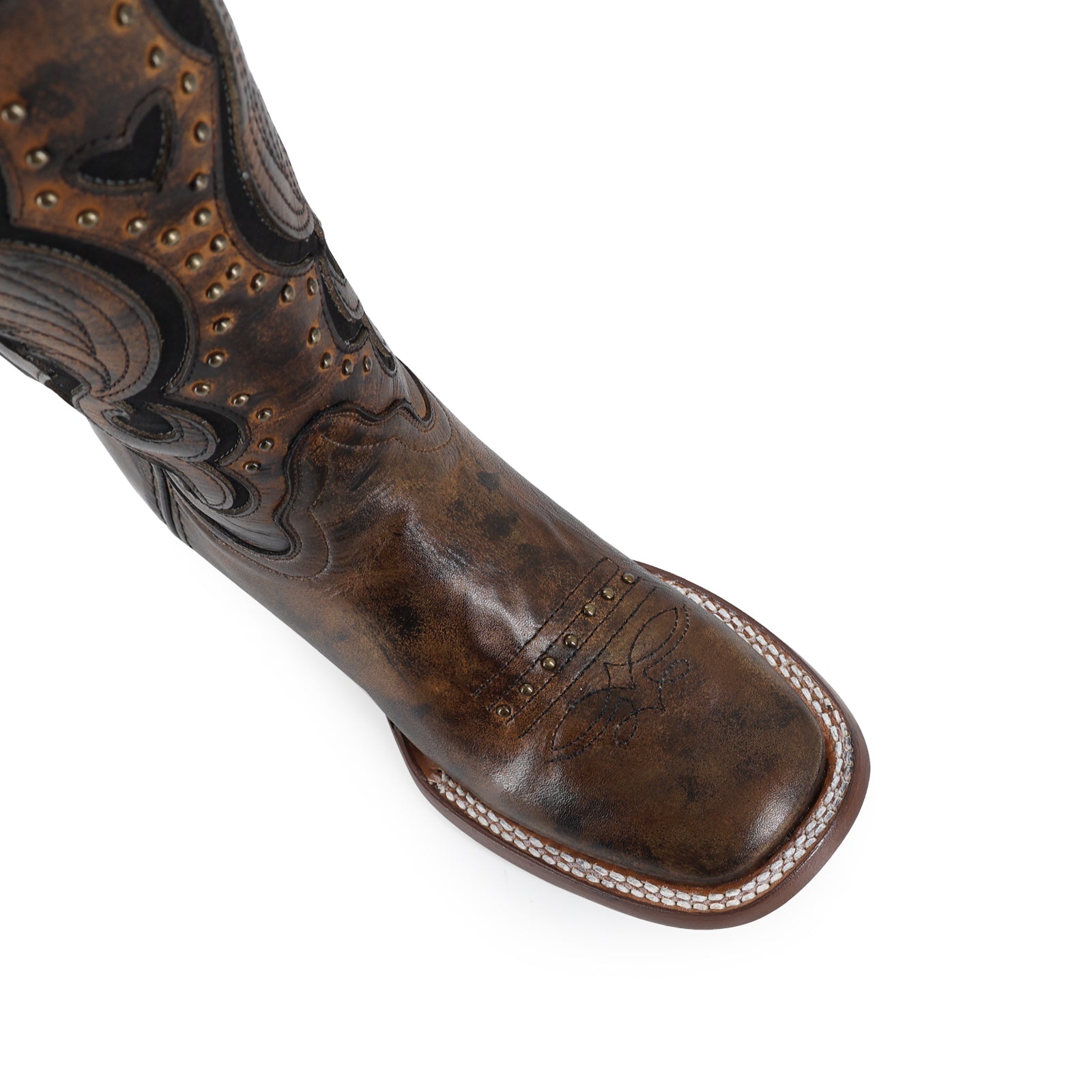 Bota vaquera para dama de piel modelo Dolly