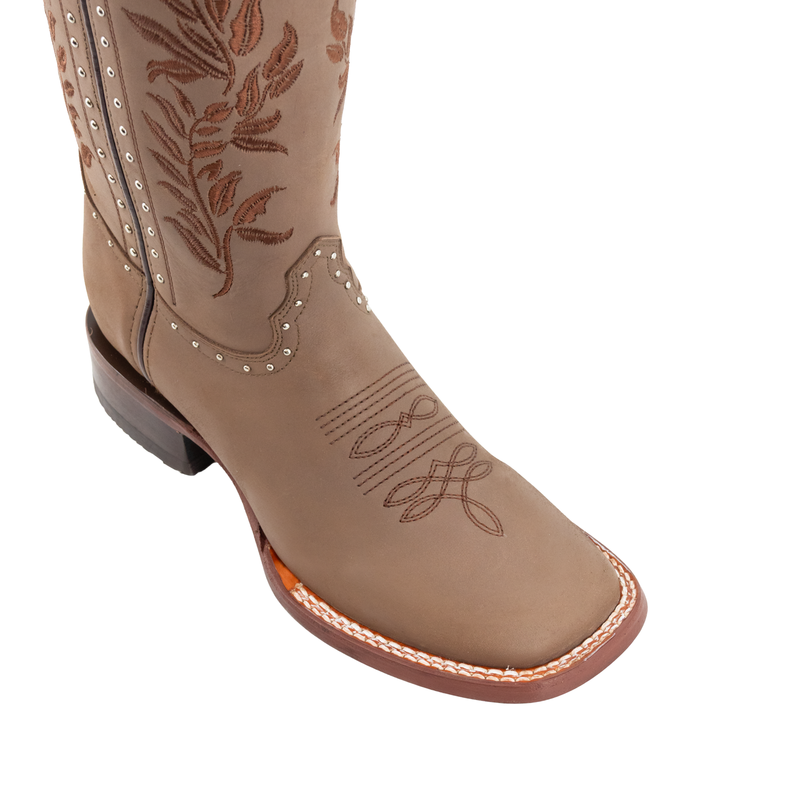 Bota vaquera para dama de piel modelo Acacia