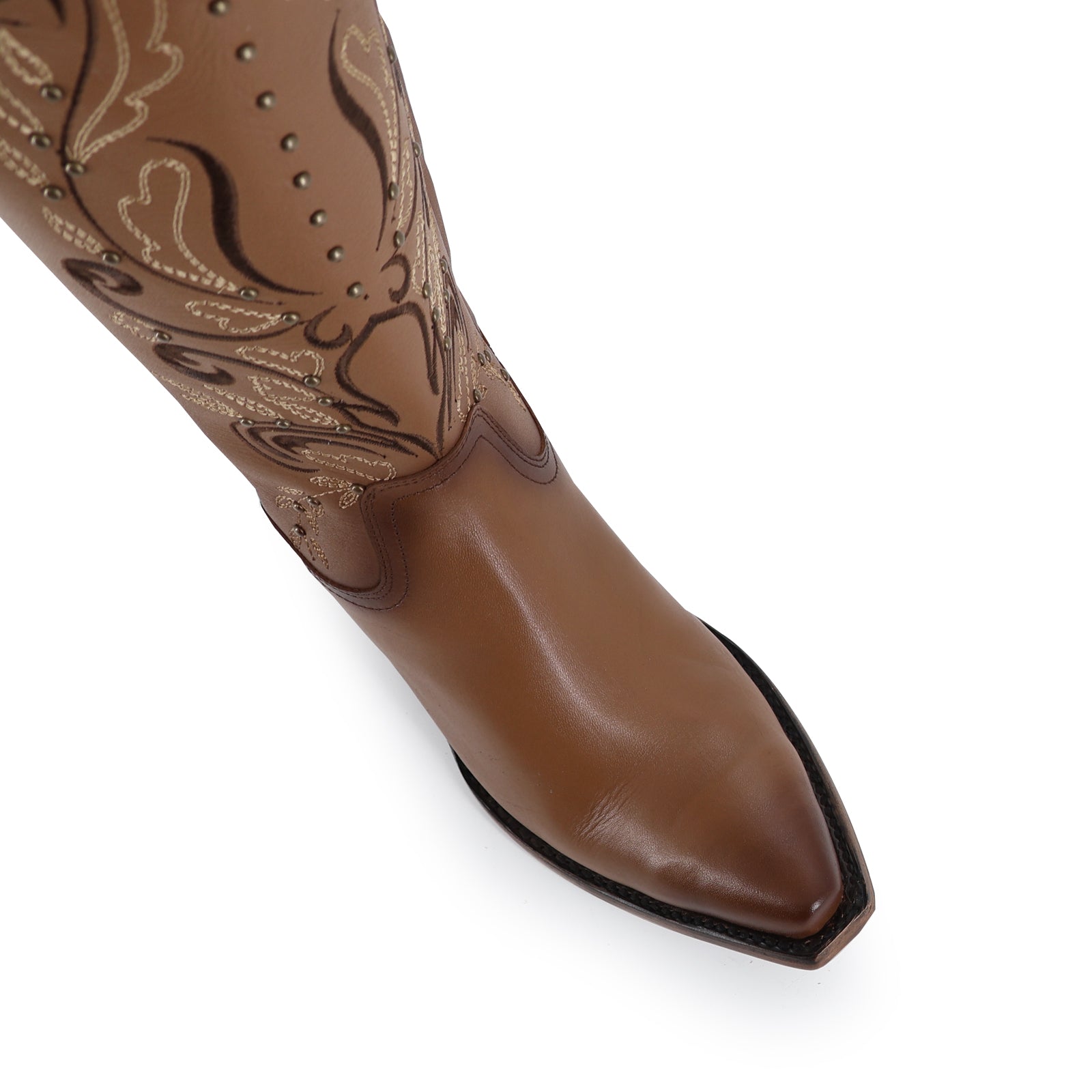 Bota vaquera para dama de piel modelo Opera
