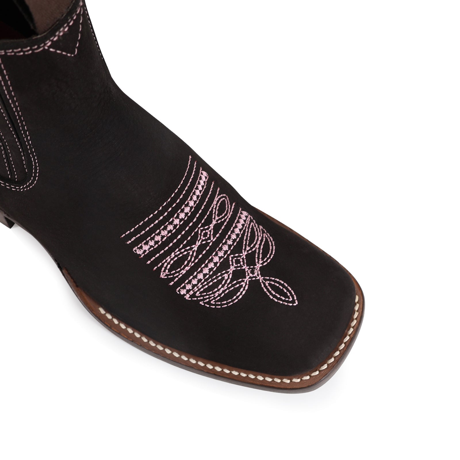 Botin para dama de piel horma Bulldog