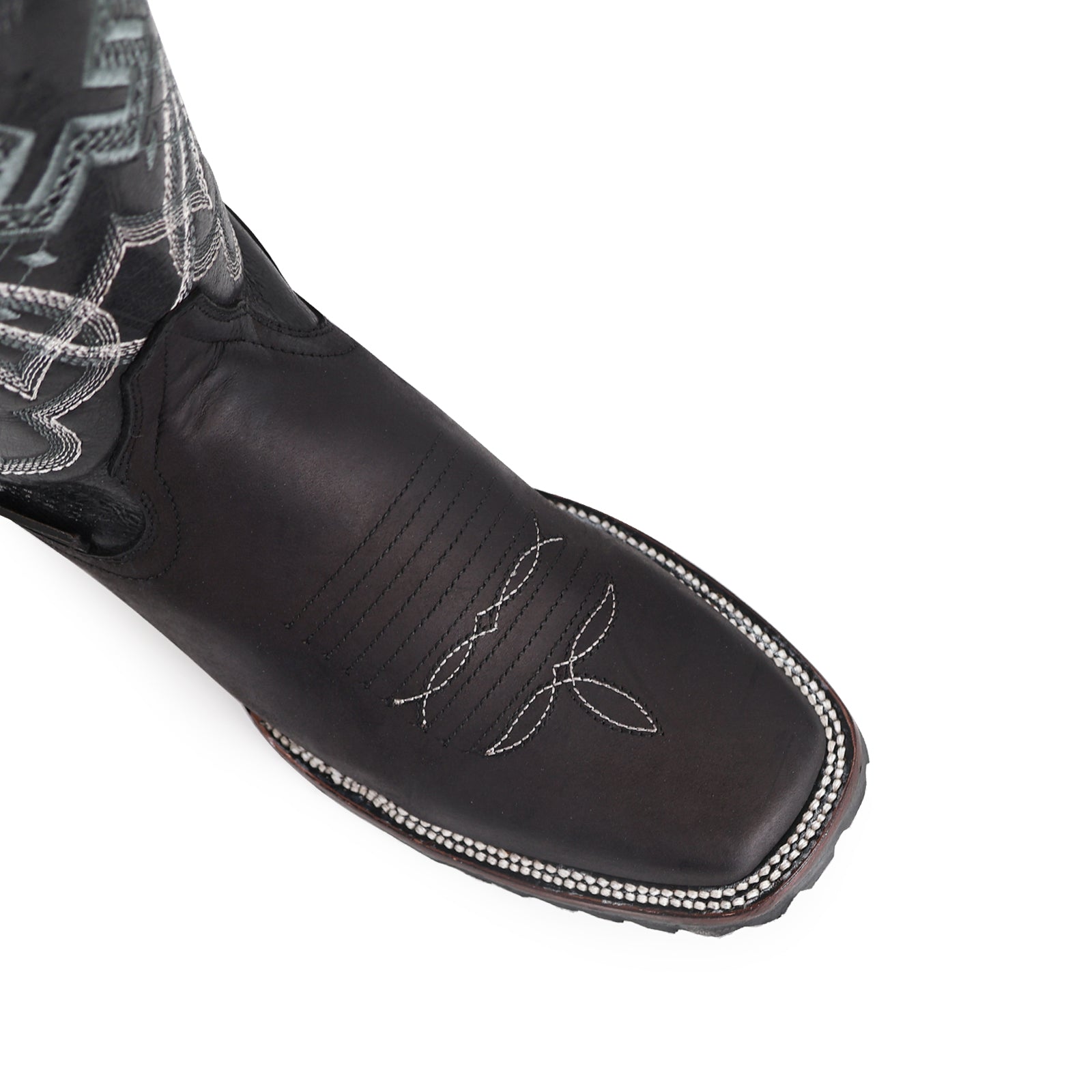 Bota Vaquera Rodeo Crazy Suela Truck Negro