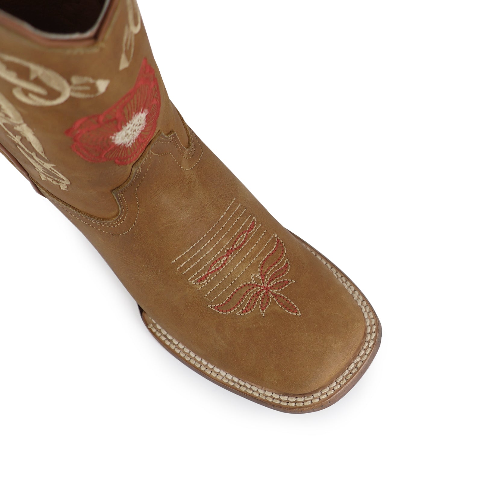 Bota vaquera para dama de piel modelo Chabela