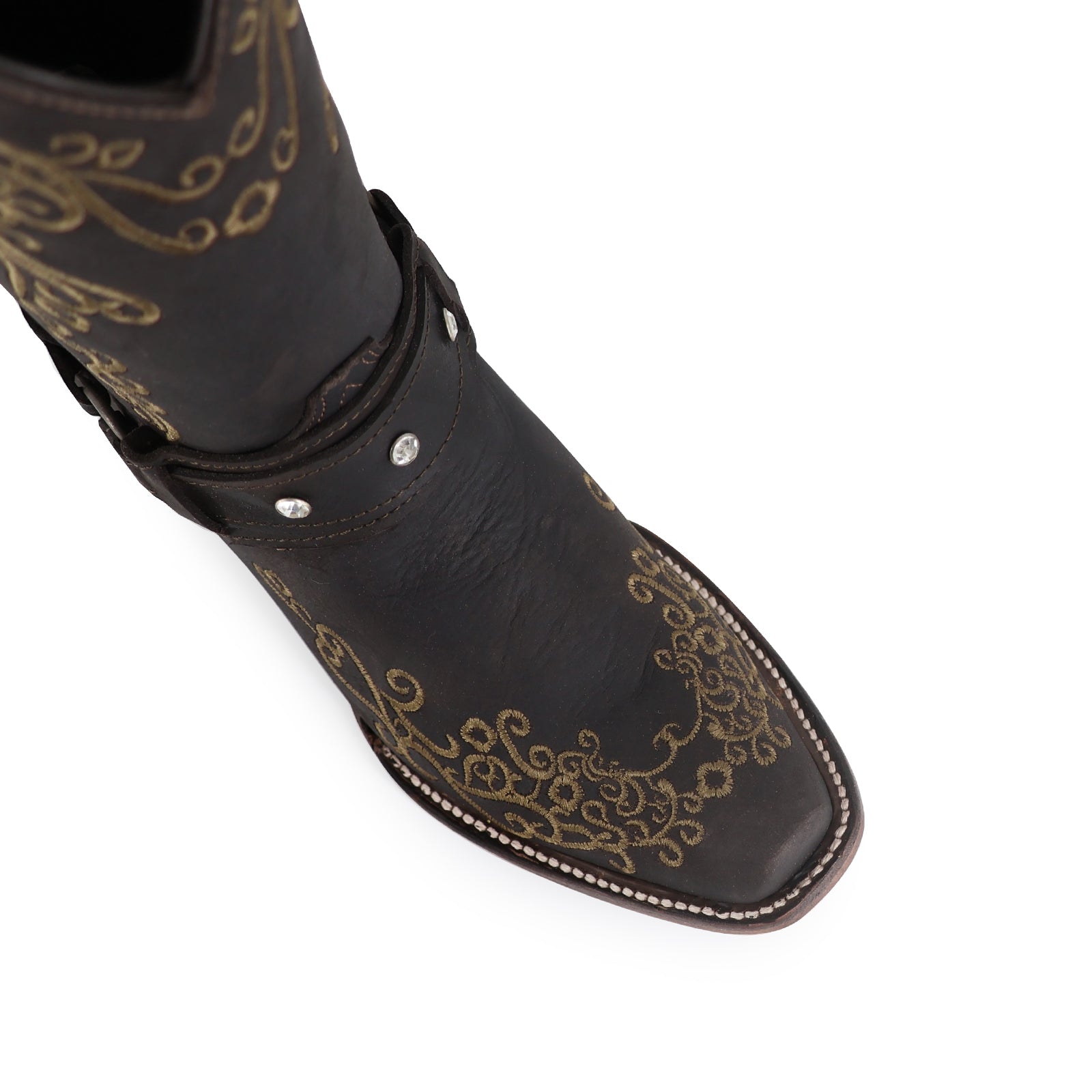 Bota vaquera para dama de piel modelo Bikina