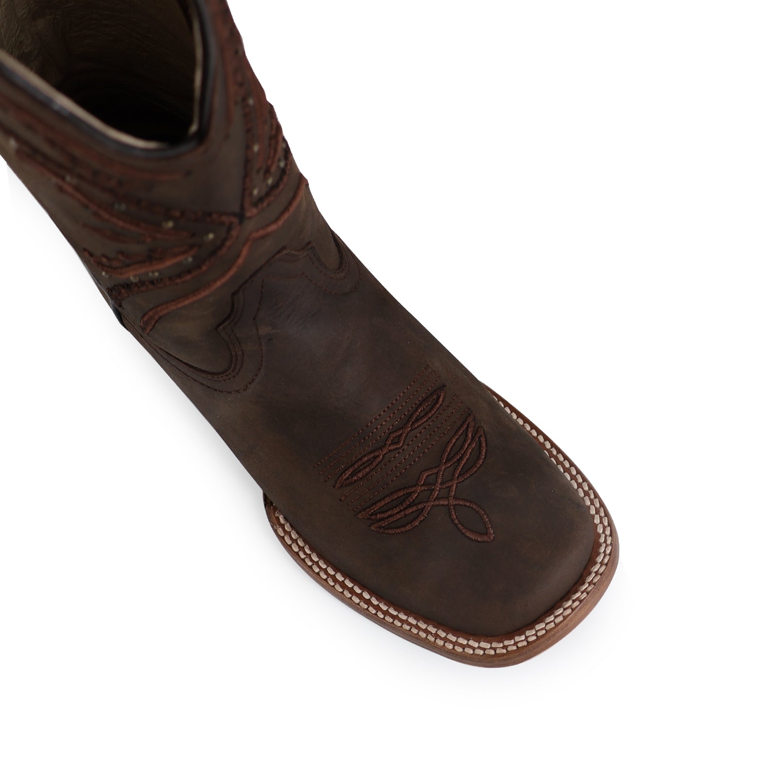 Bota vaquera para dama de piel modelo Aida