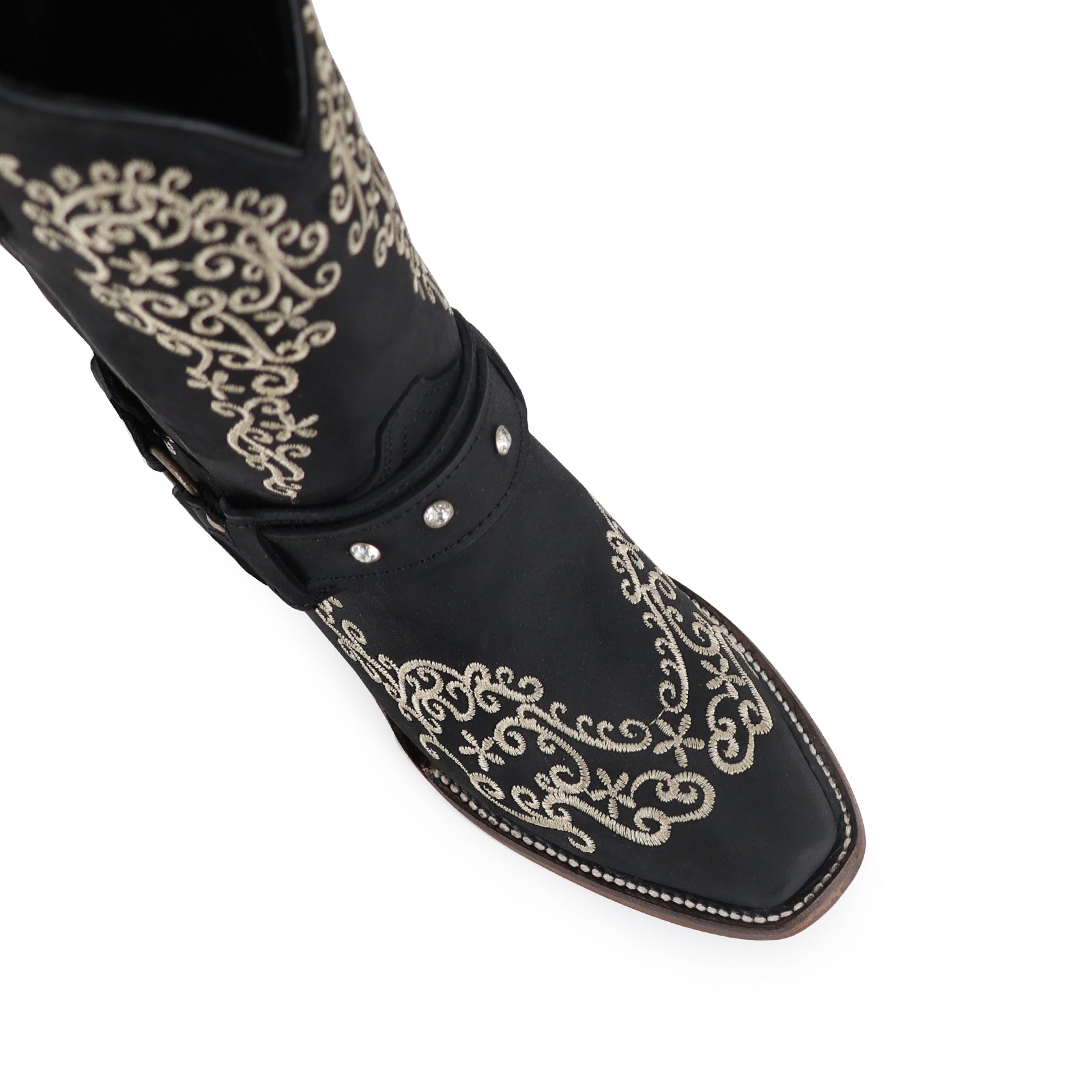 Bota vaquera para dama de piel modelo Bikina