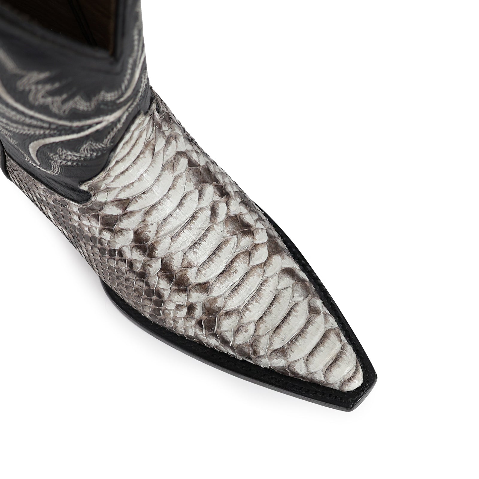 Bota Vaquera Chihuahua Pitón Natural