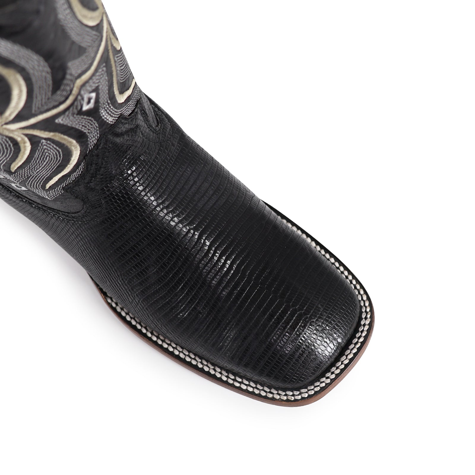 Bota Vaquera Bulldog Lizzar Negro