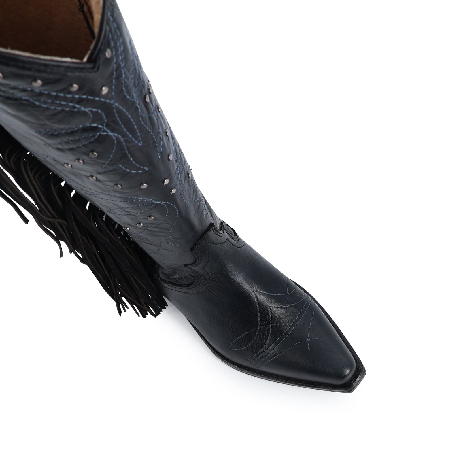 Bota vaquera para dama de piel modelo Fancy