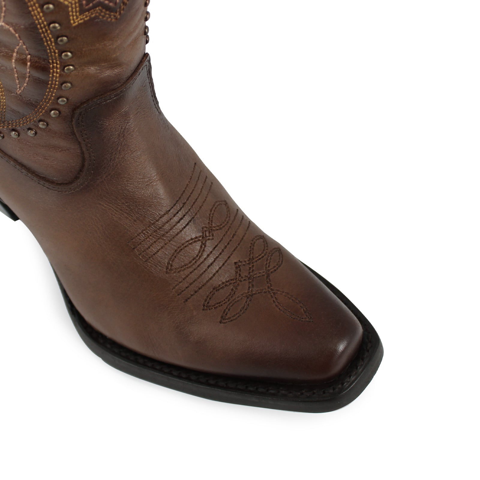 Bota vaquera para dama de piel modelo Liberty alta