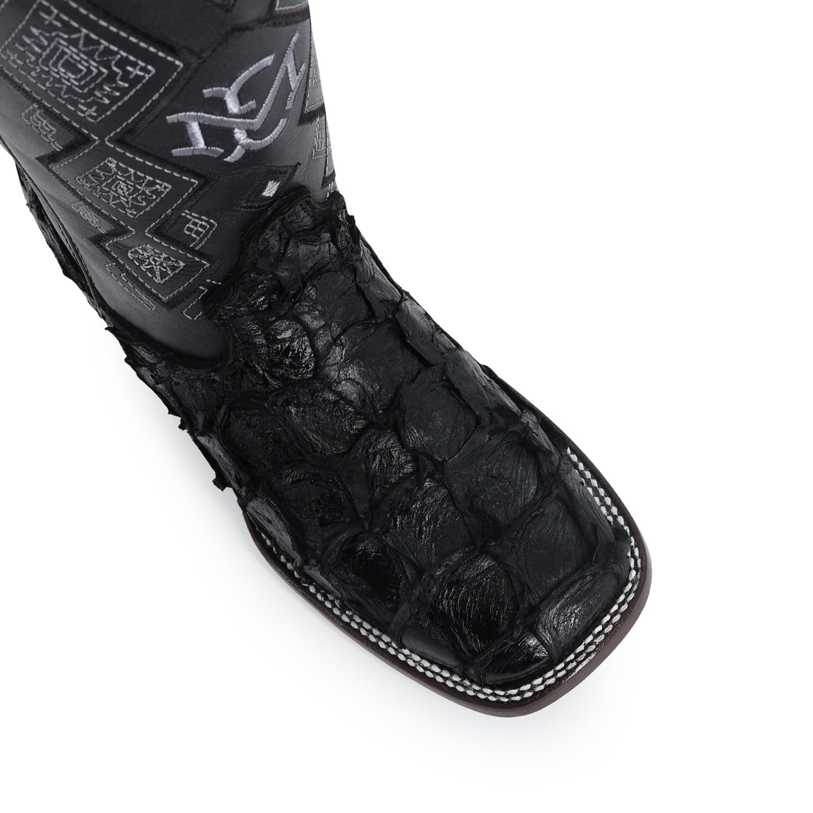 Bota Vaquera Bulldog Pescado Negro