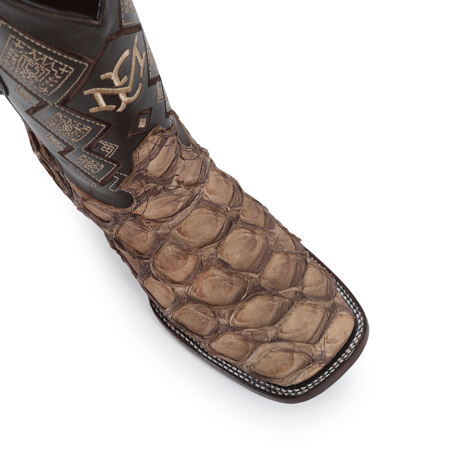 Bota Vaquera Bulldog Pescado Nobuck Cafe