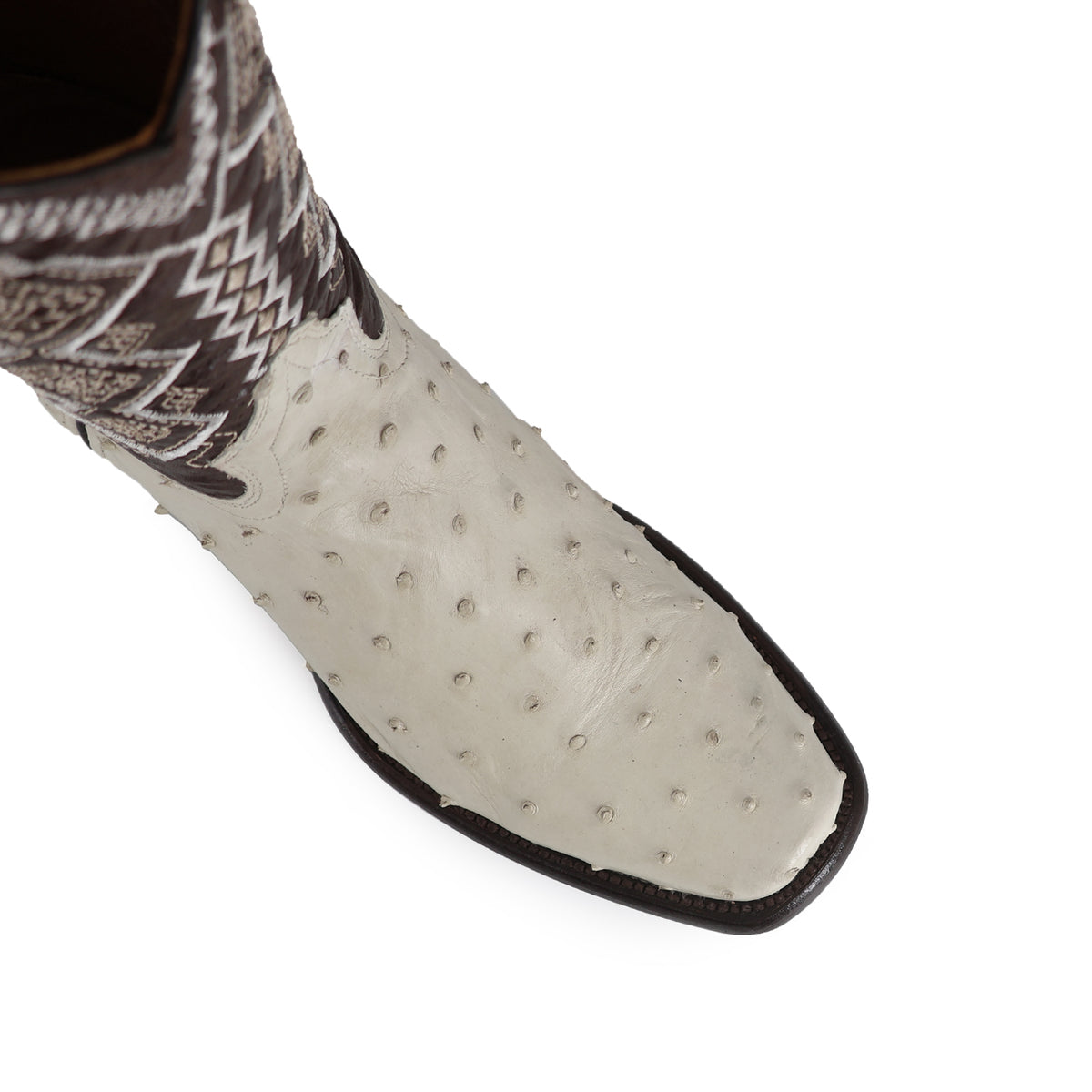 Bota Vaquera Dubai Para Caballero Piel De Avestruz