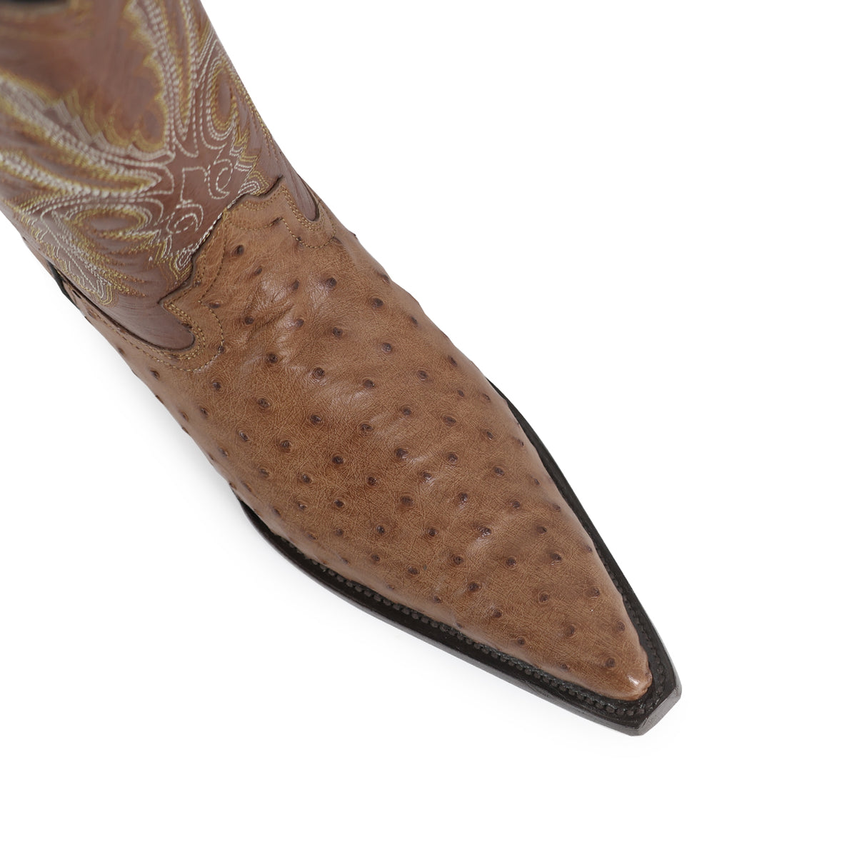 Bota Vaquera Chihuahua Para Caballero Piel Avestruz