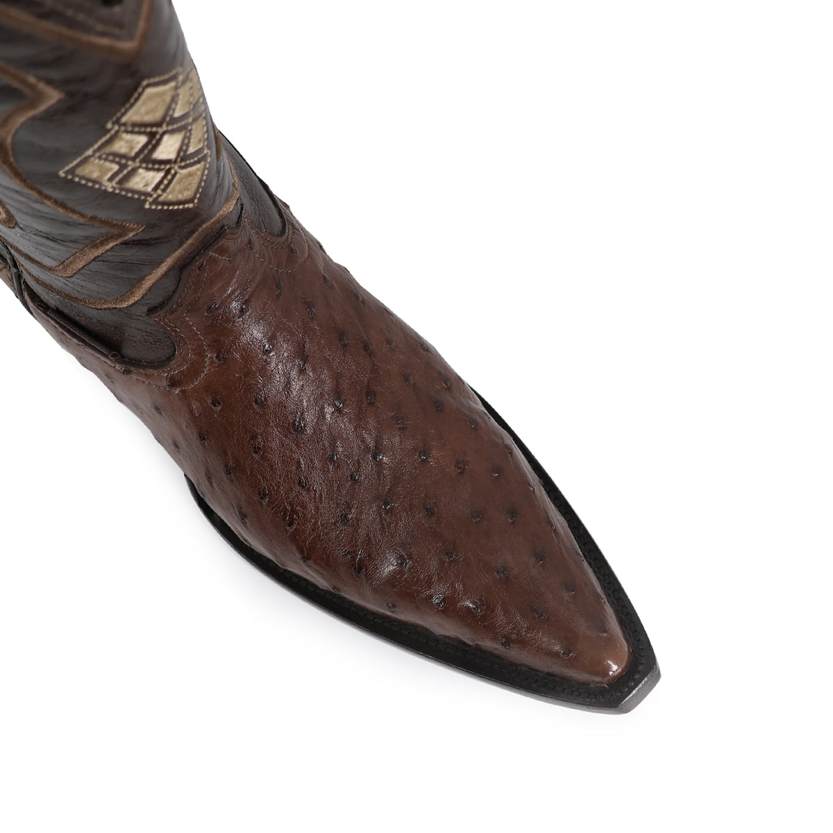 Bota Vaquera Chihuahua Para Caballero Piel Avestruz