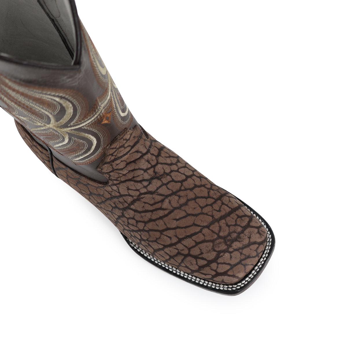 Bota Vaquera Bulldog Para Caballero Piel Cuello De Toro