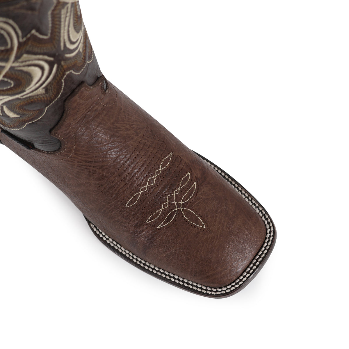 Bota Vaquera Bulldog Para Caballero Piel Búfalo