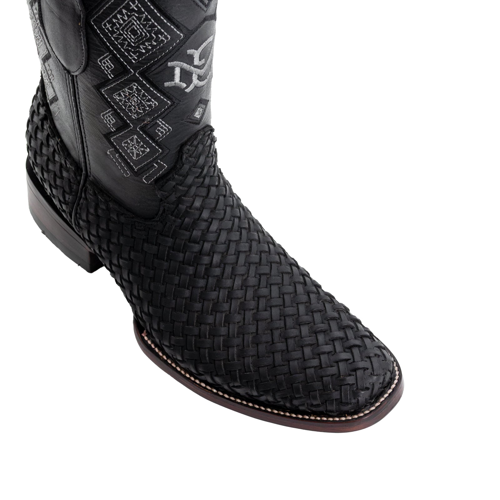 Bota Vaquera Dubai Petatillo Negro