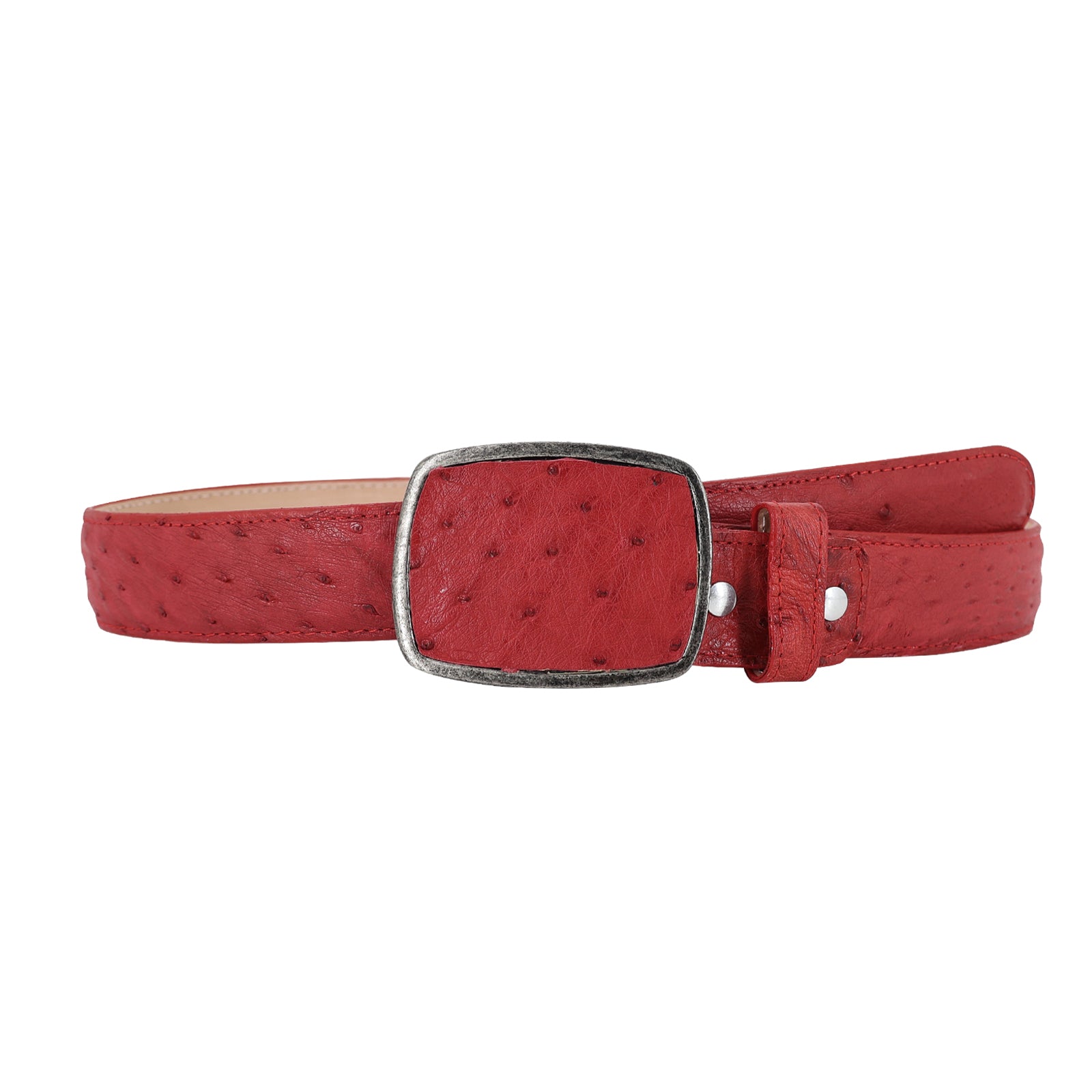 Cinturon HC Para Hombre En Piel De Avestruz