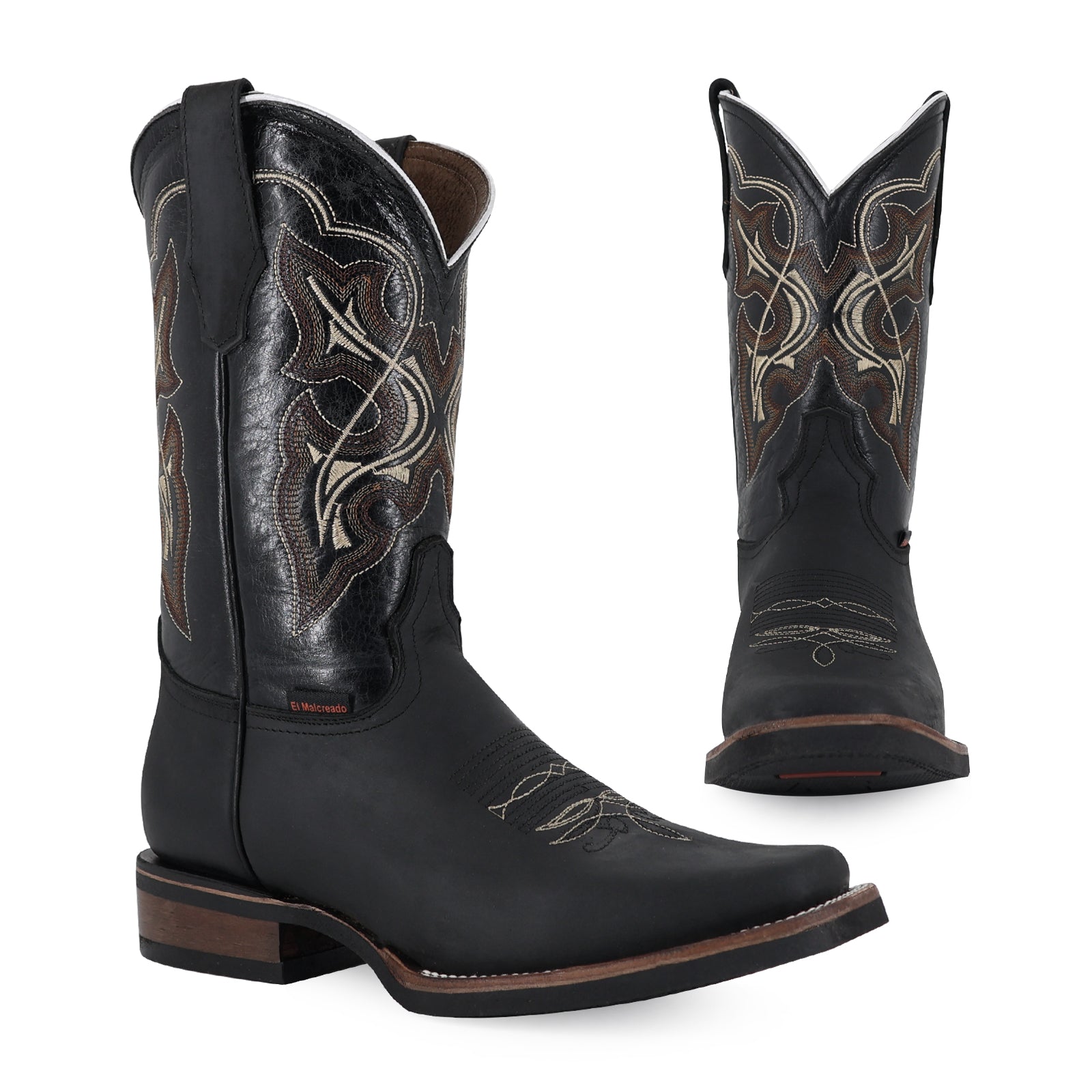 Bota Vaquera Rodeo Crazy Negro