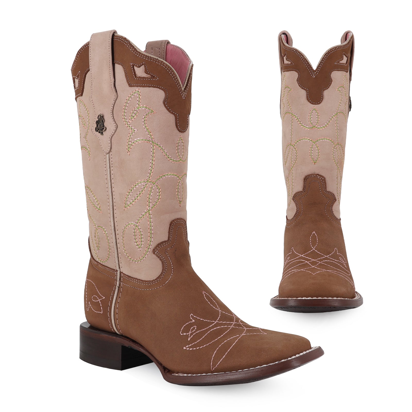 Bota vaquera para dama de piel modelo Palmira