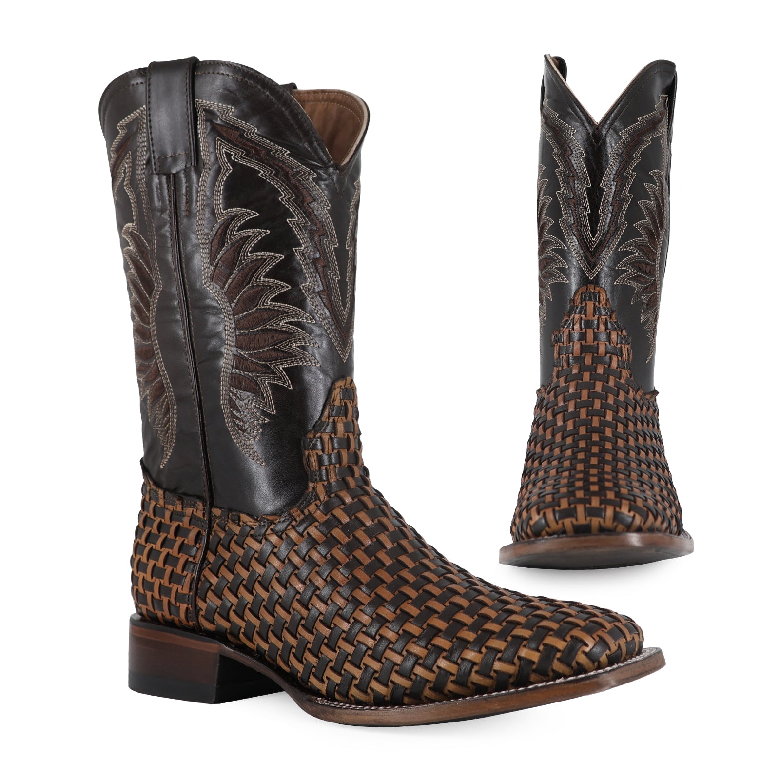 Combo Bota Y Cinto Vaq A Elegir Bota Bulldog Petatillo Choco/Miel