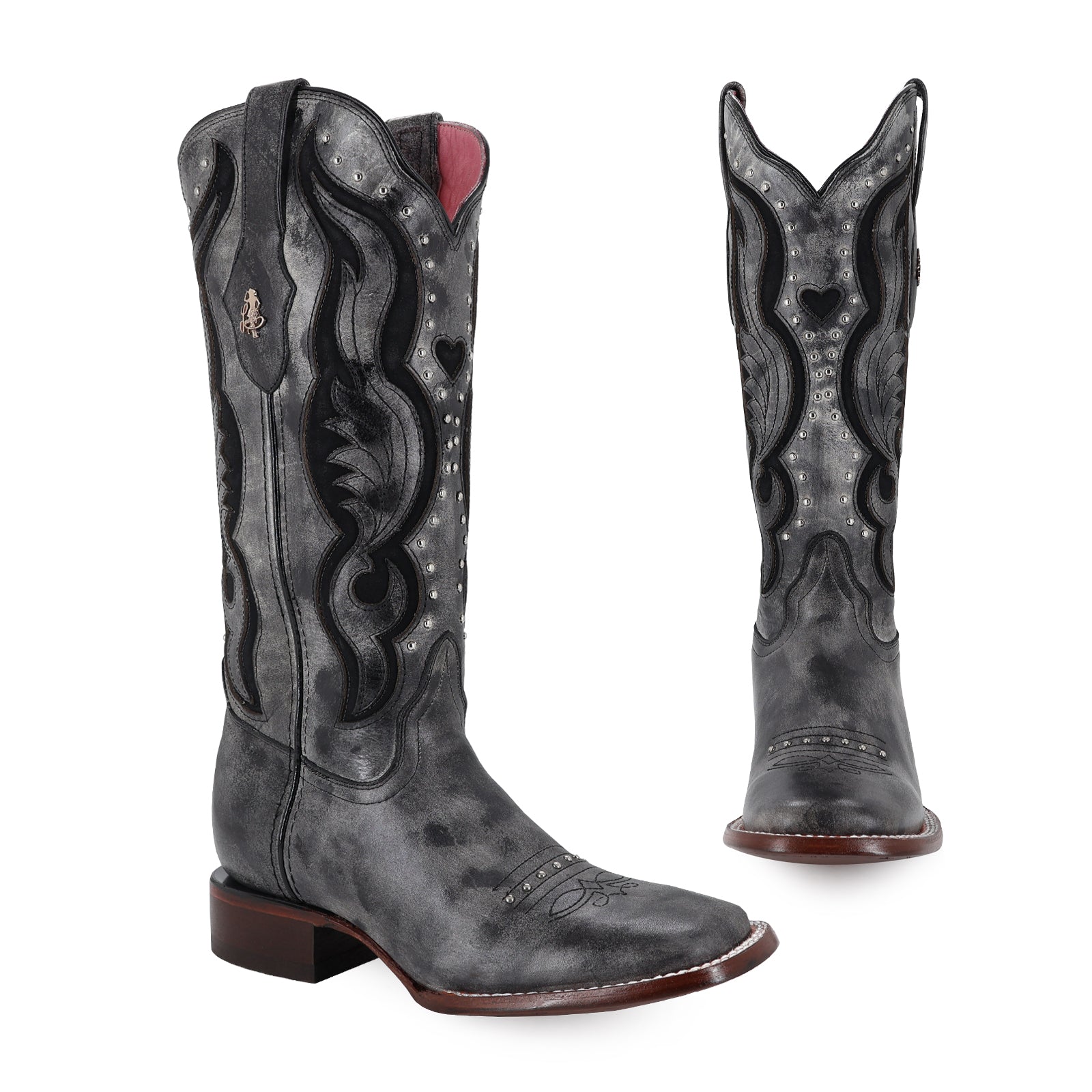 Bota vaquera para dama de piel modelo Dolly