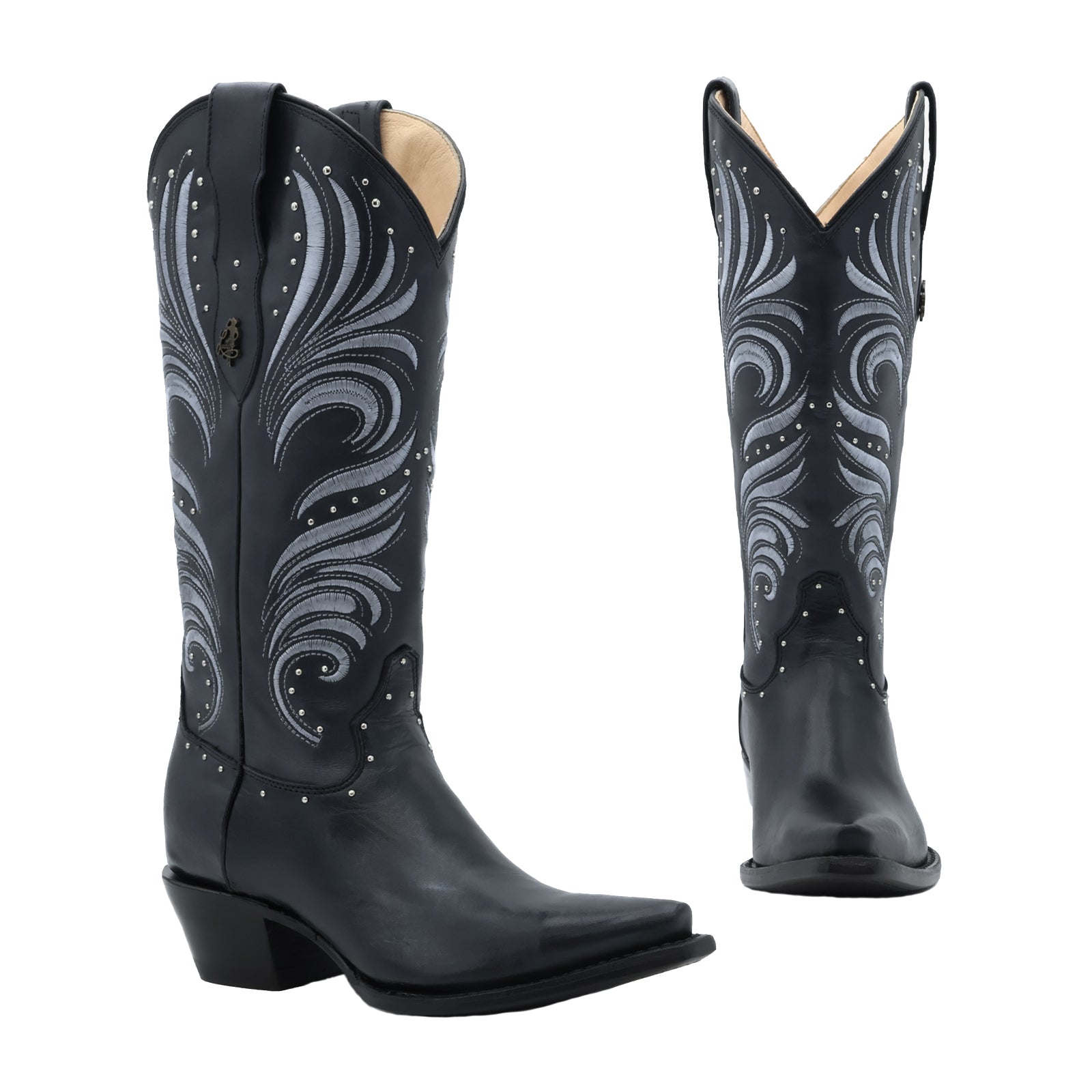 Bota vaquera para dama de piel modelo Selena