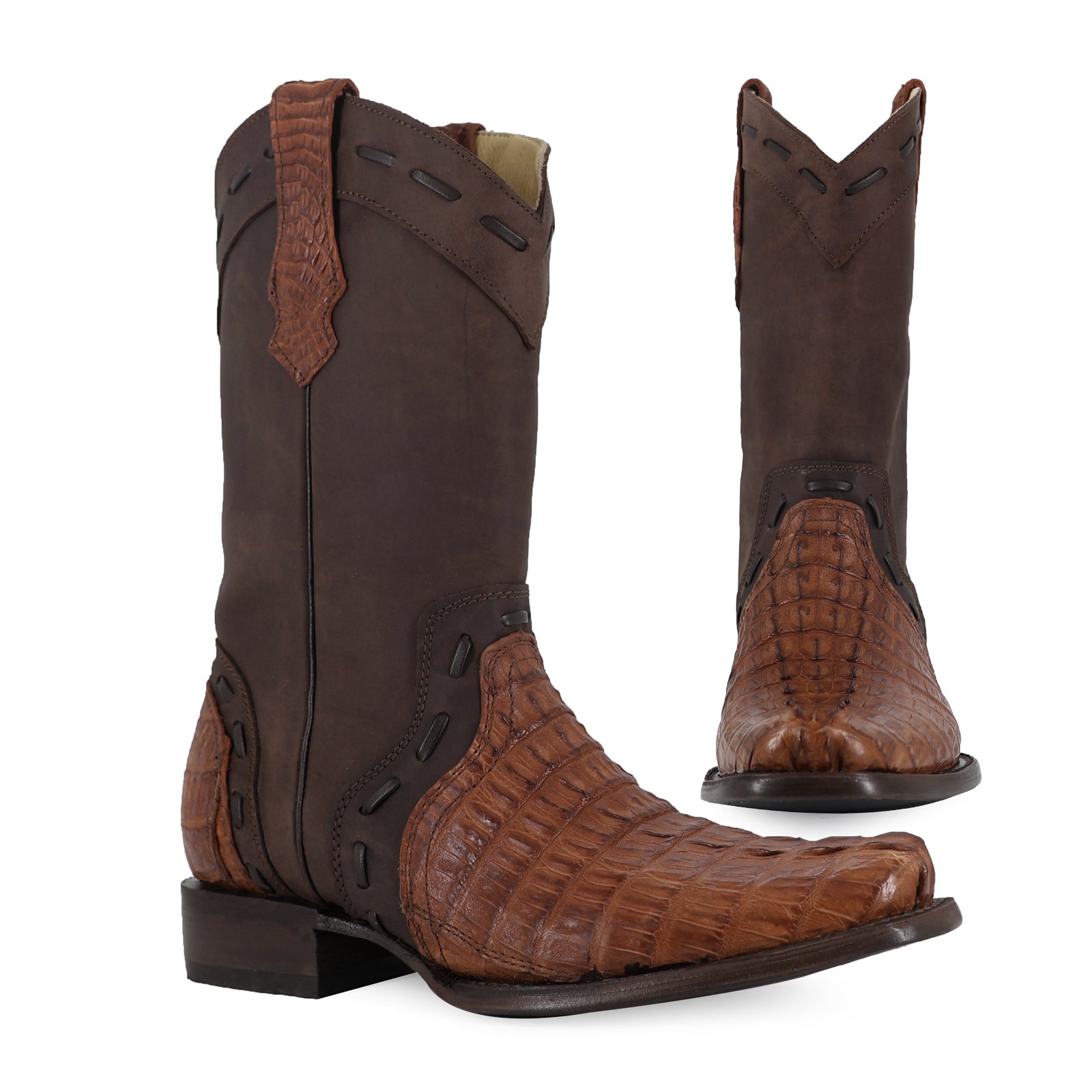 Bota Vaquera Franco Cocodrilo-Cola Color Codac