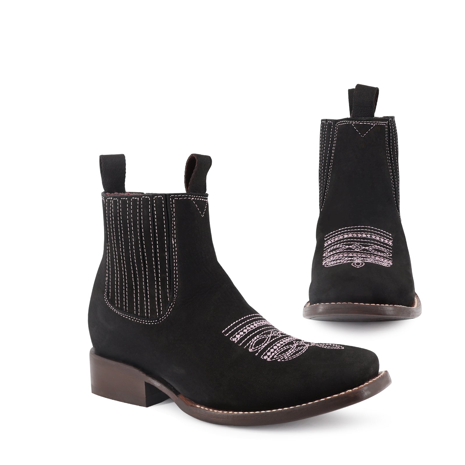 Botin para dama de piel horma Bulldog