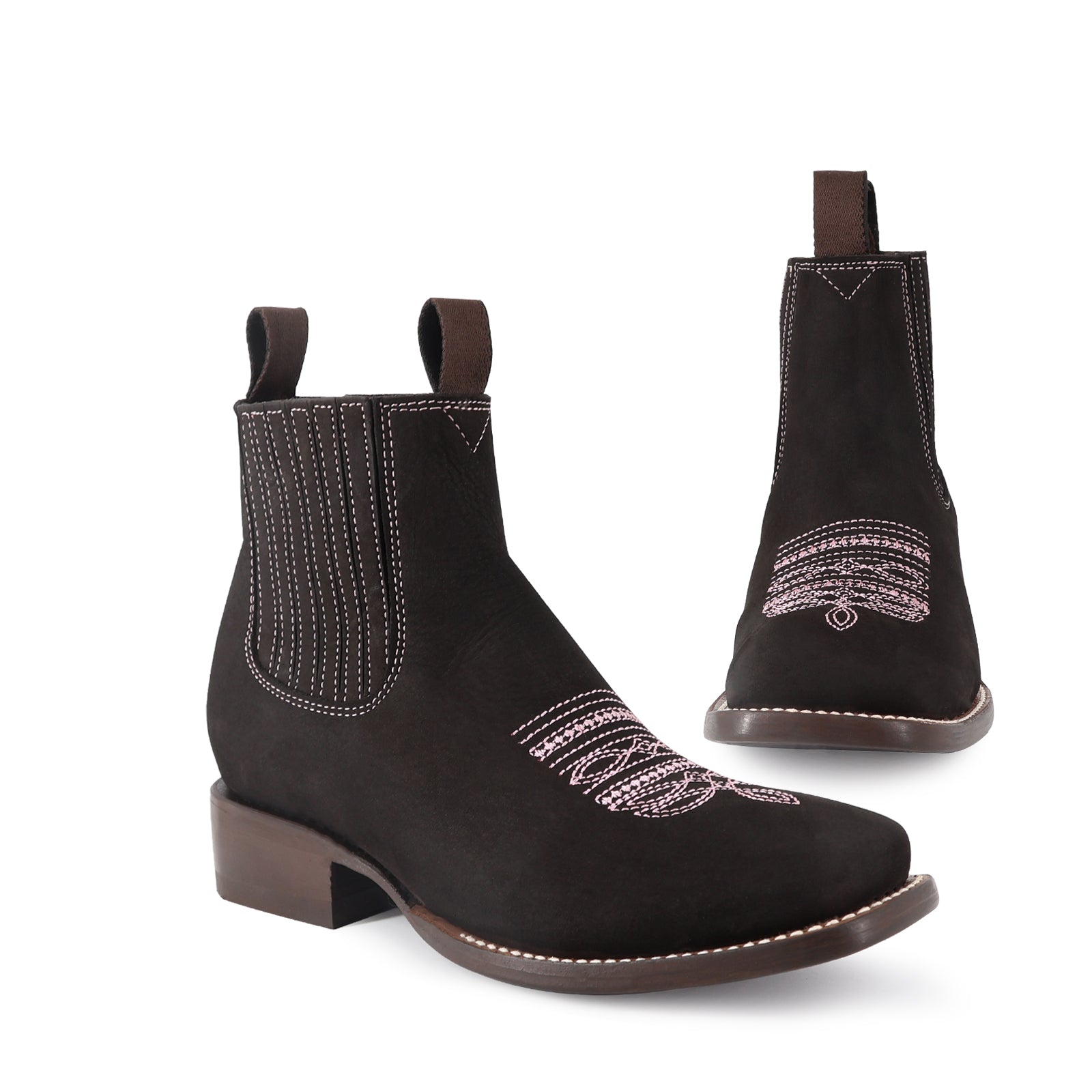 Botin para dama de piel horma Bulldog