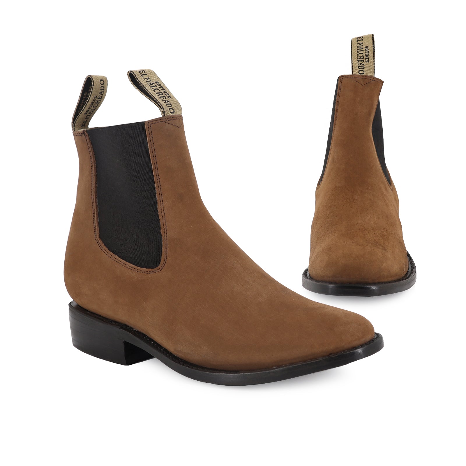 Botín Chelsea Topo Nobuck