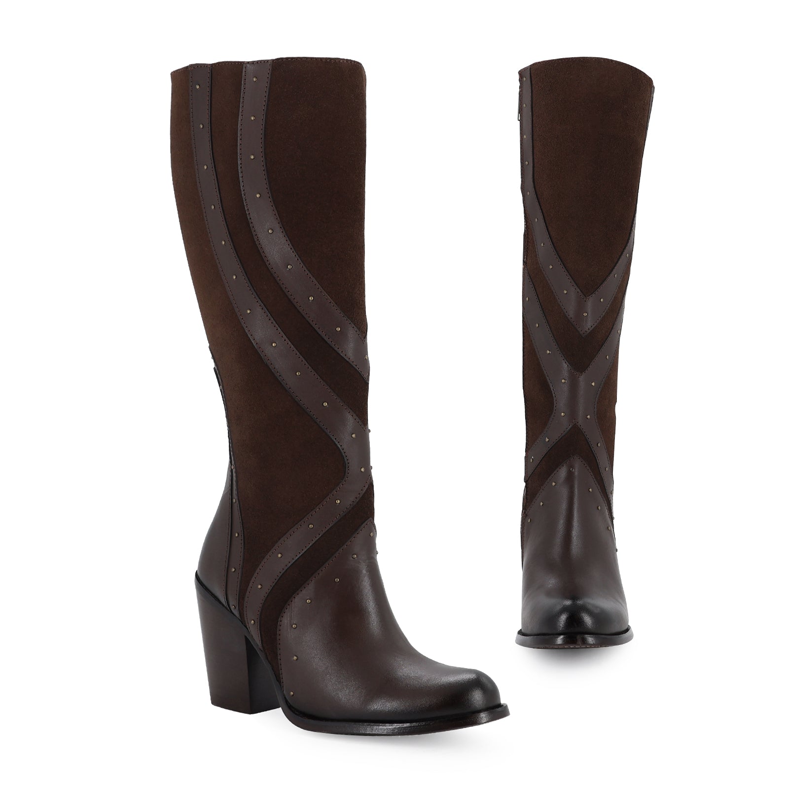 Bota casual para dama de piel modelo Soberbia