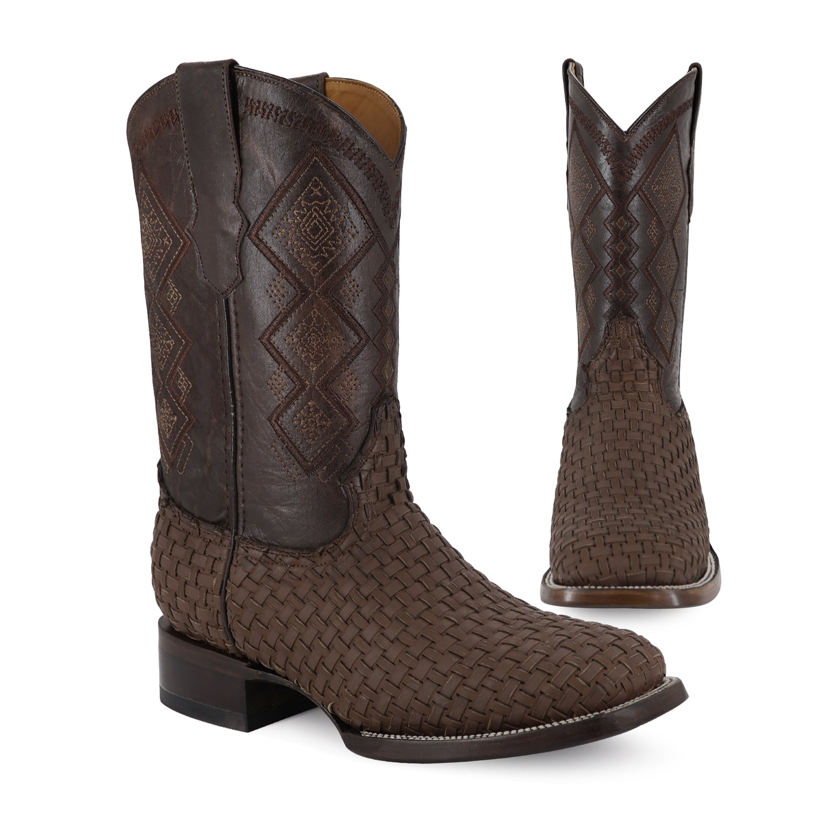 Bota Vaquera Bulldog Petatillo Café