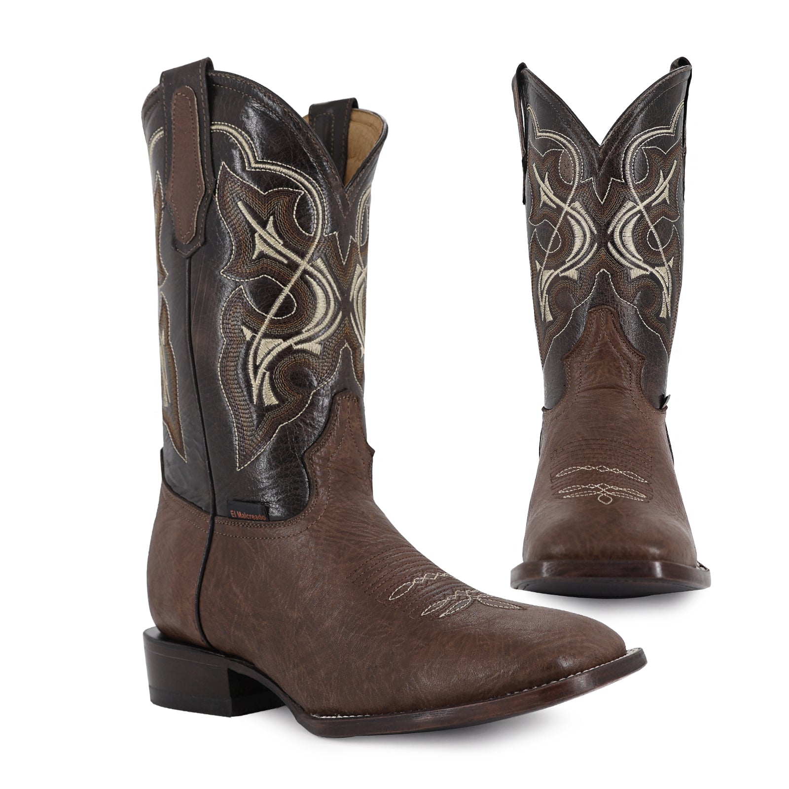 Bota Vaquera Bulldog Búfalo Chocolate