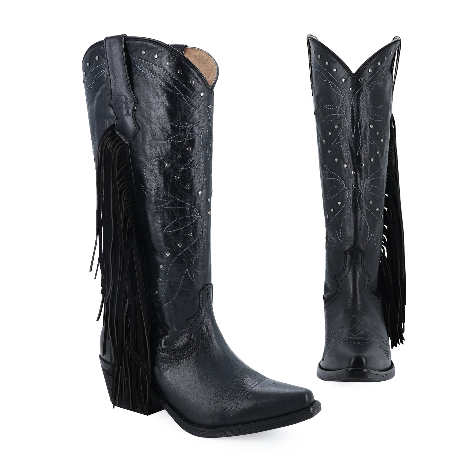 Bota vaquera para dama de piel modelo Fancy