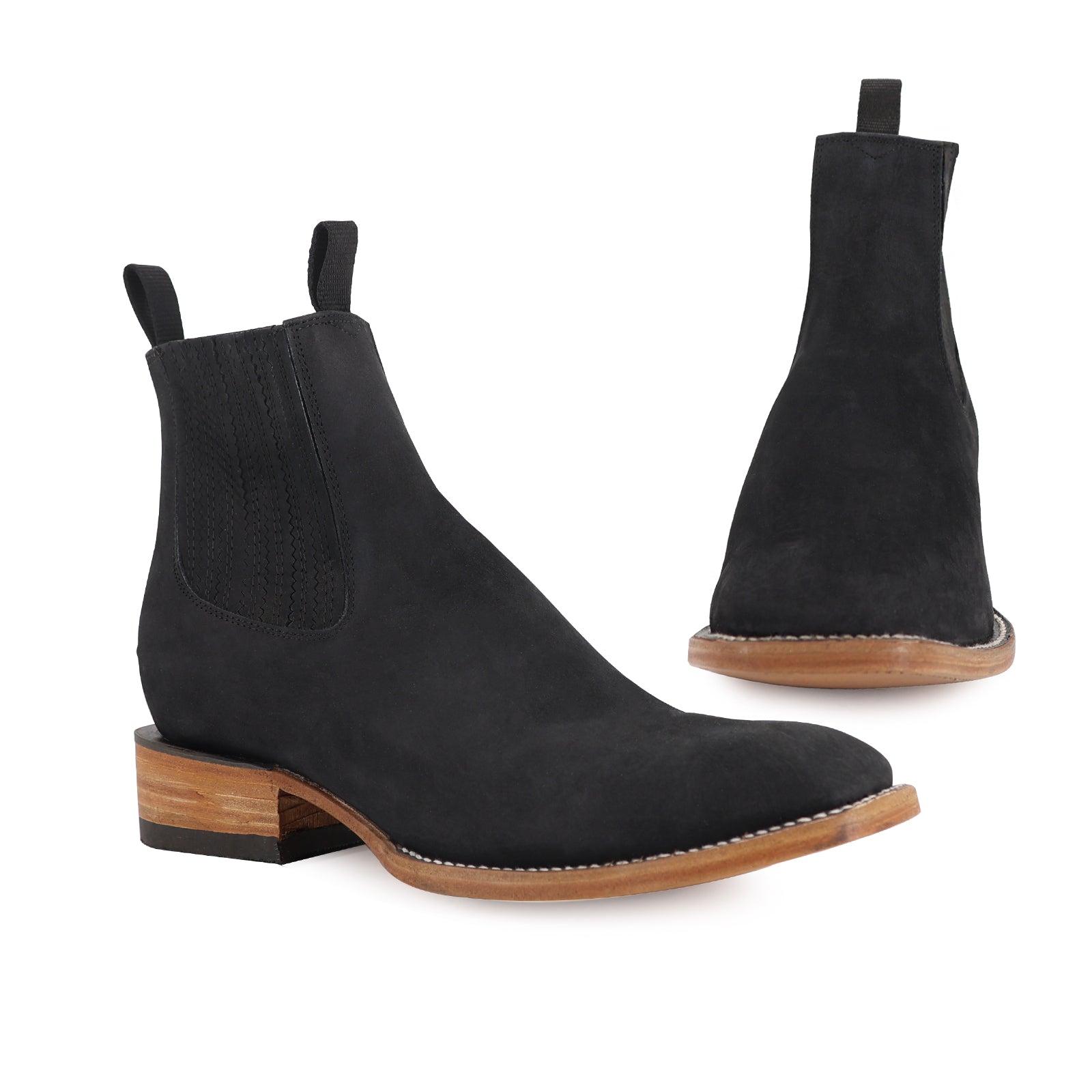 Botín Francés Negro