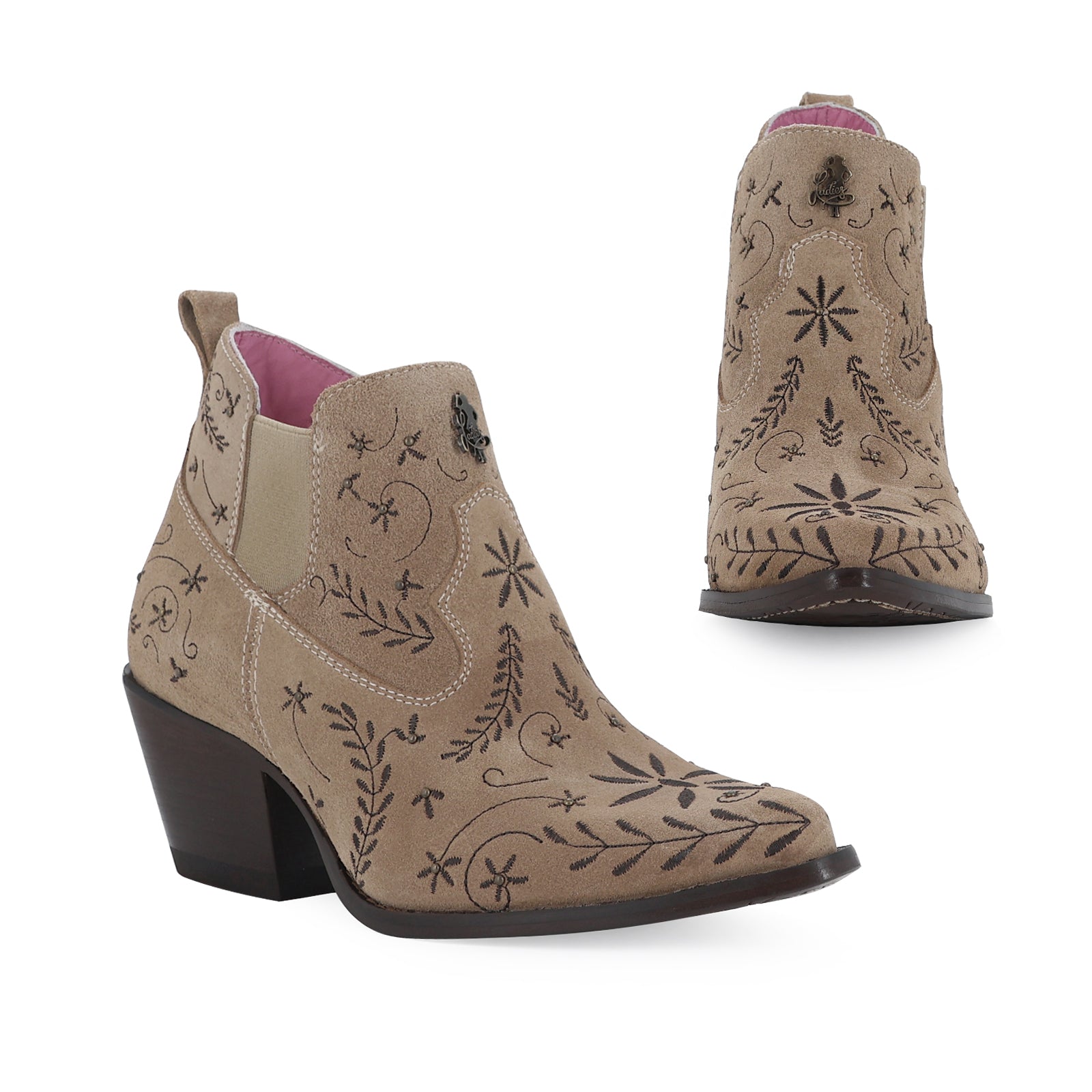 Botin Casual para dama de piel modelo Happy